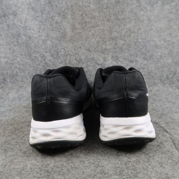 Nike Shoes Womens 8.5 W Revolution Running Sneaker Athletic Trainer Black White - Picture 5 of 12